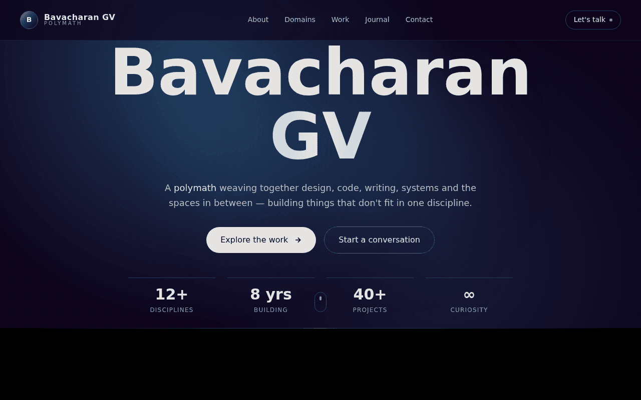 Bavacharan GV