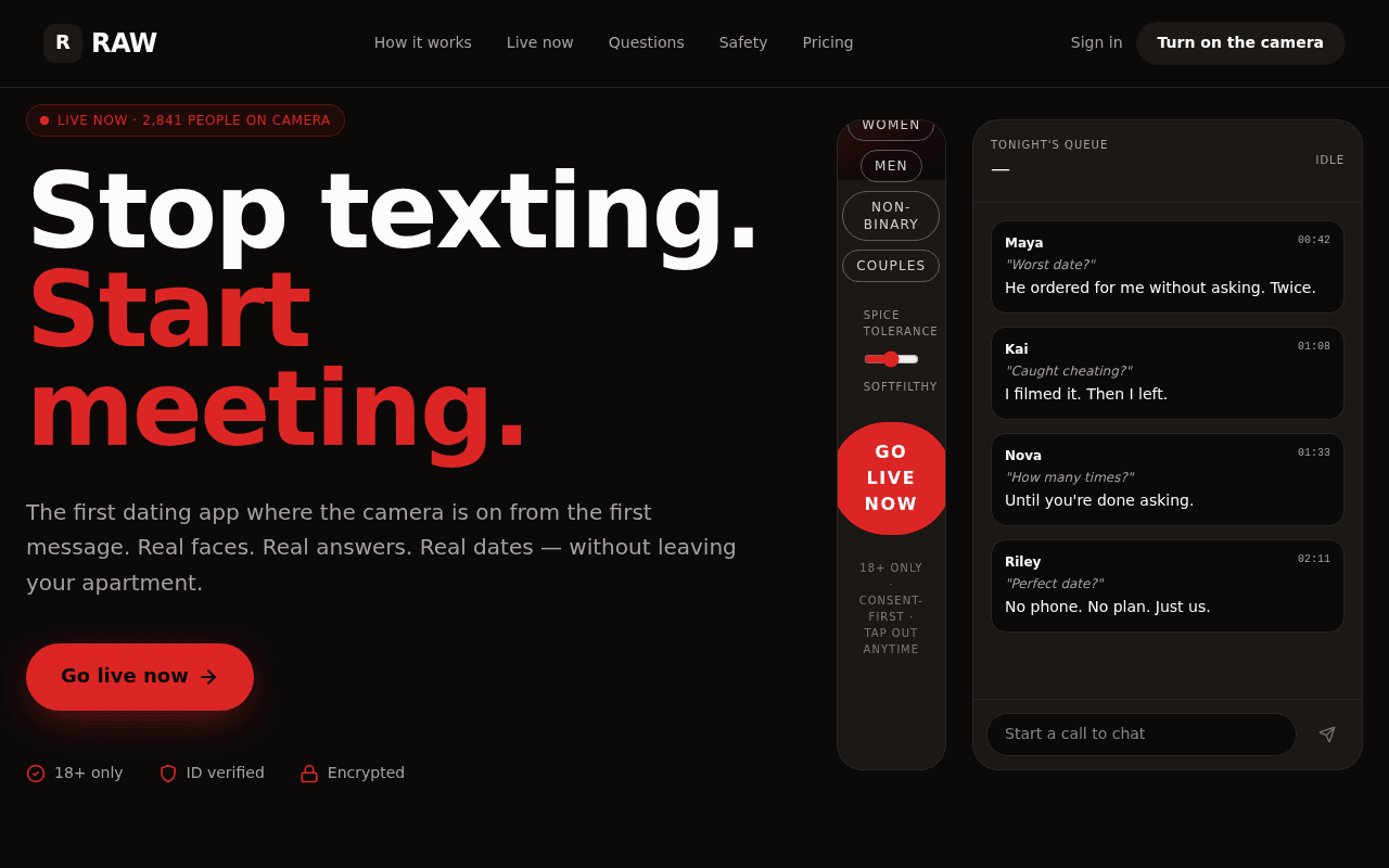Raw Dating