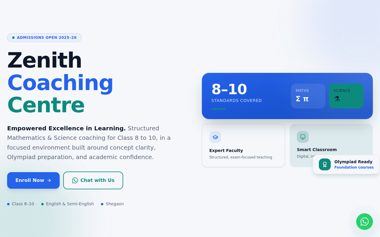 ZENITH COACHING CENTRE