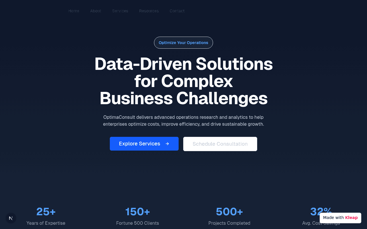 Unlocking business potential with data-driven operations research and analytics.
