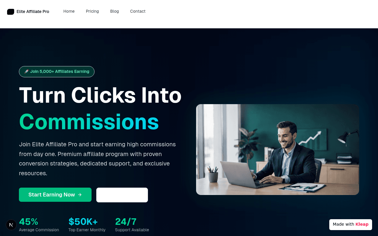 Monetize clicks effortlessly with a platform designed for high-commission affiliate success.