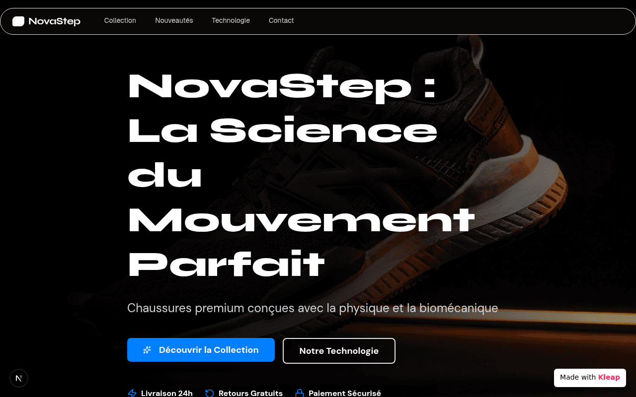 NovaStep : Marchez vers le futur