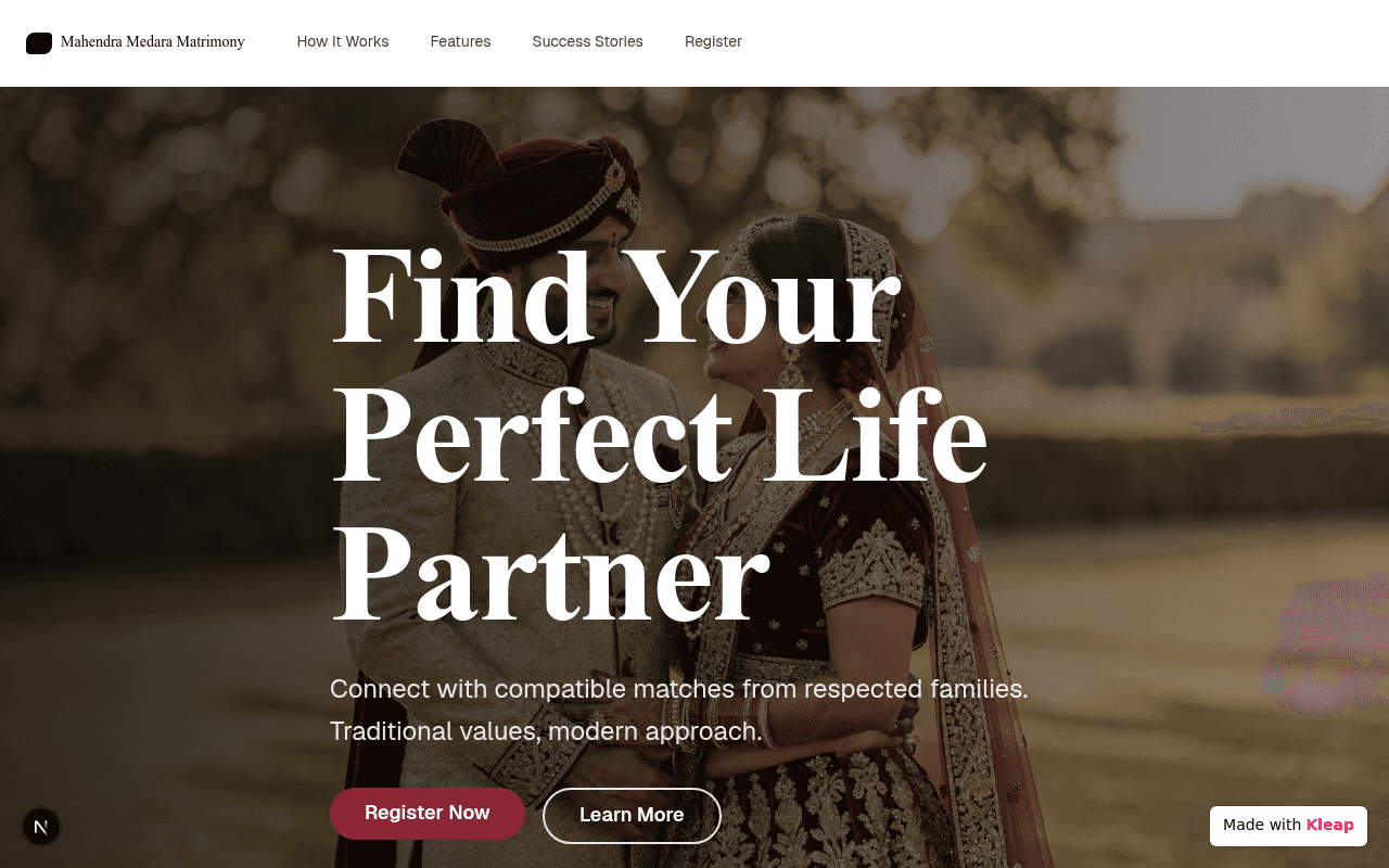 Discover your soulmate through a platform built on shared values and modern connections.