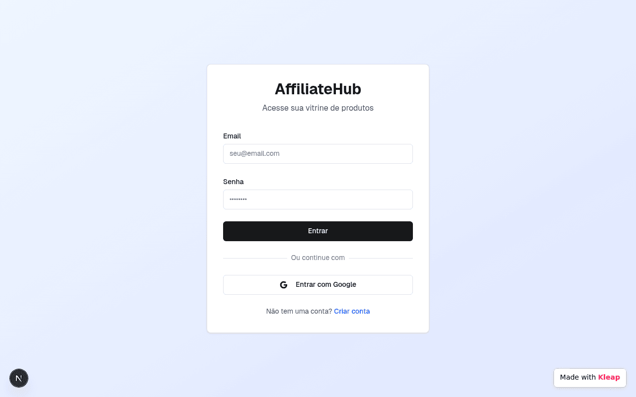 Your gateway to an expansive product showcase, designed for effortless affiliate access.