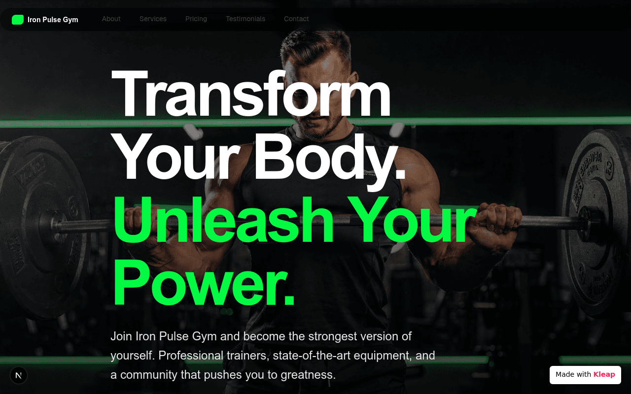 Ignite your potential with professional training and a motivating fitness community.
