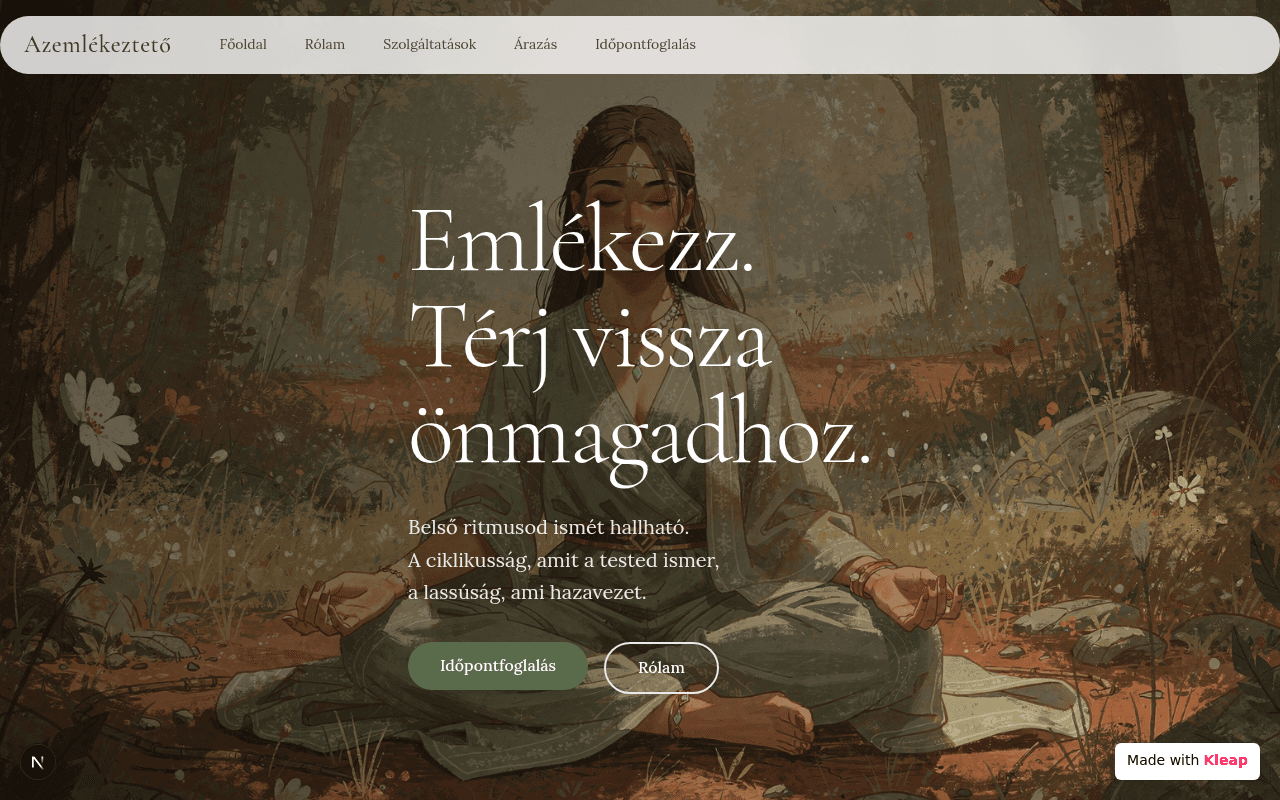 Azemlékeztető – Visszatérés önmagadhoz