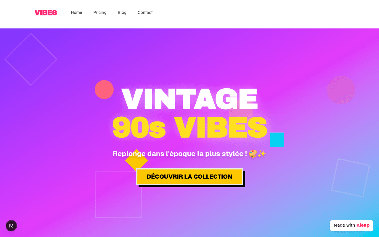 Dive into the retro era with a vibrant collection of vintage 90s apparel and vibes.