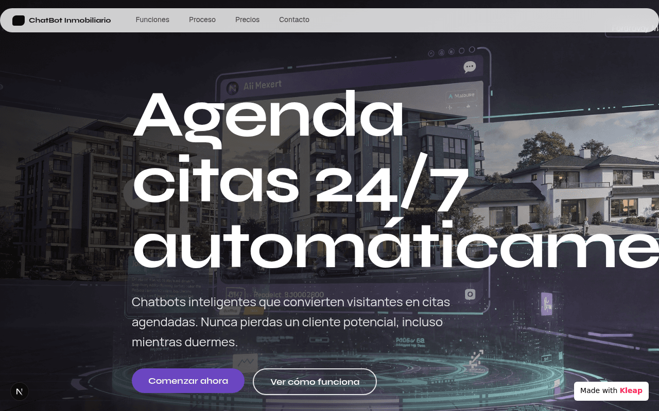 Intelligent chatbots convert website visitors into appointments, ensuring no lead is lost.
