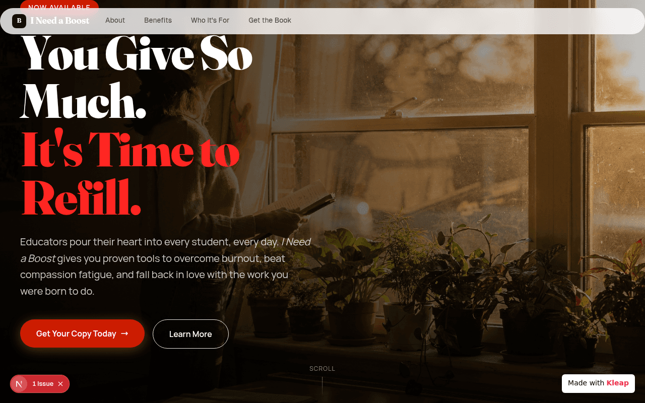 A compassionate resource for educators to rediscover their passion and combat burnout.