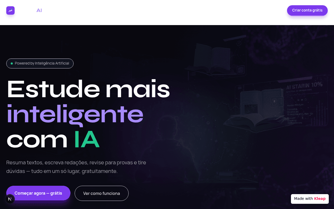 Empower your studies with intuitive AI tools for smarter, faster learning.