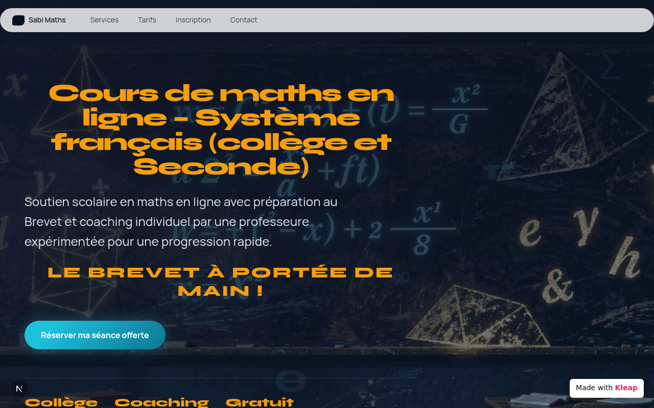 Online math tutoring designed to make complex concepts clear and engaging.
