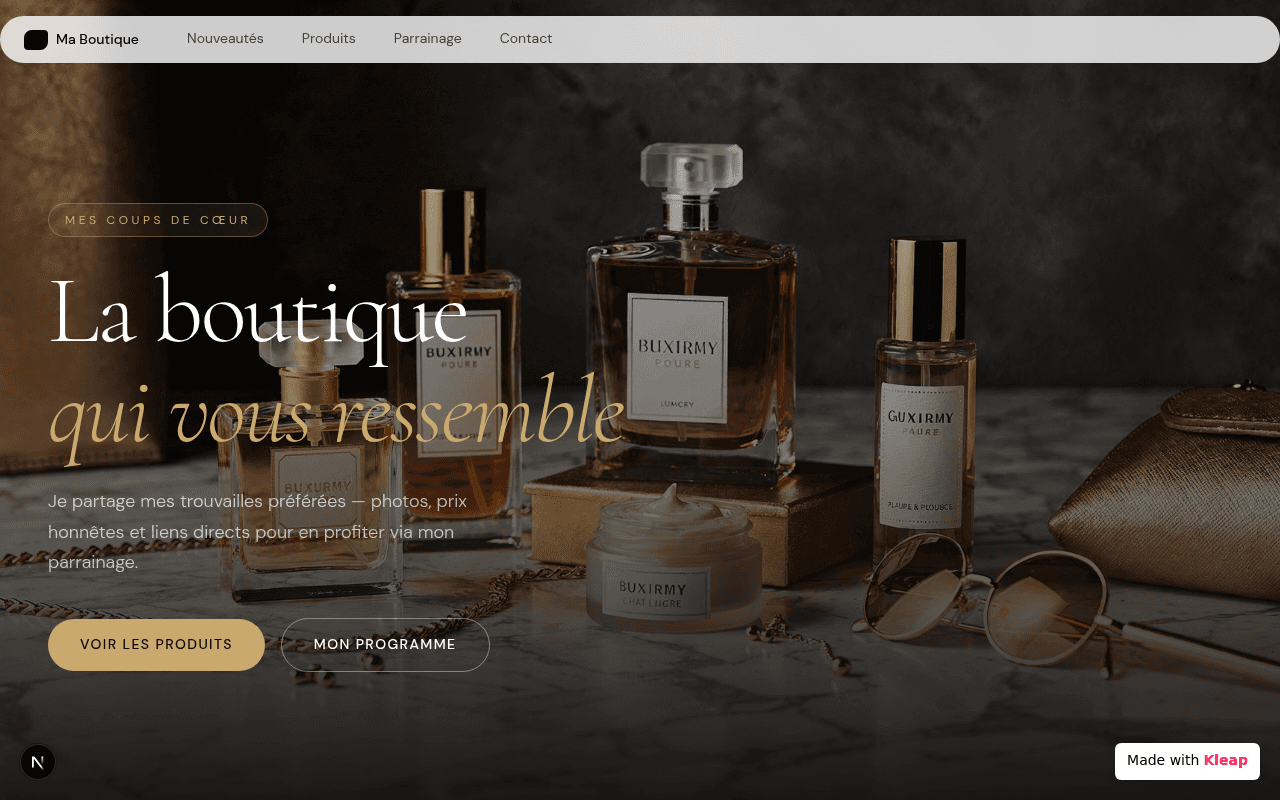 A chic personal boutique for curated finds that reflect your unique style.