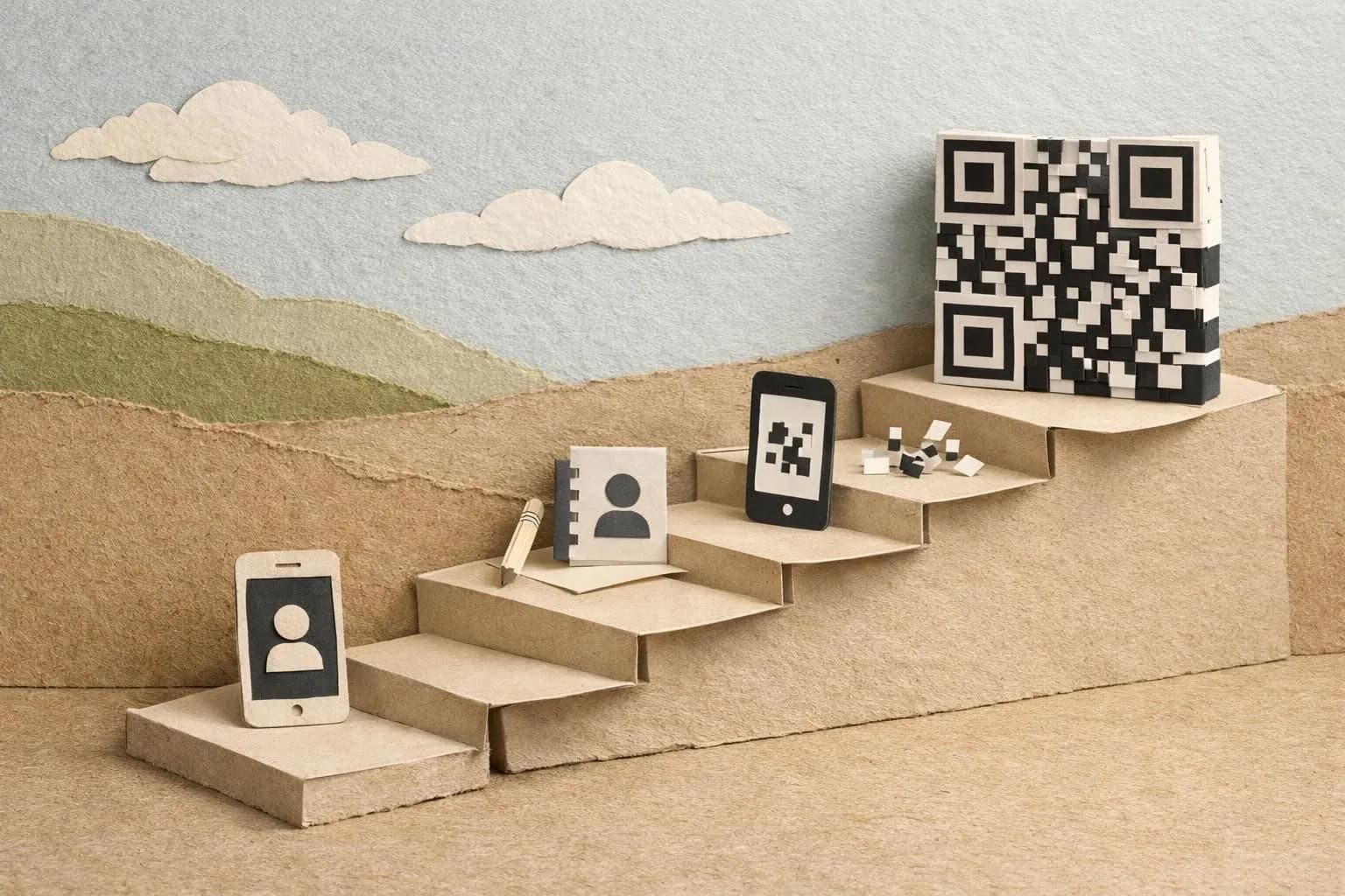 Create a Contacts QR Code in 5 Simple Steps - Featured image for Digital Marketing