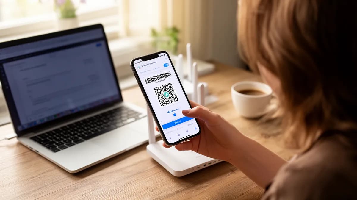 How to Use a barcode wifi QR Code to Share Your Network Instantly - Featured image for WiFi & Networking