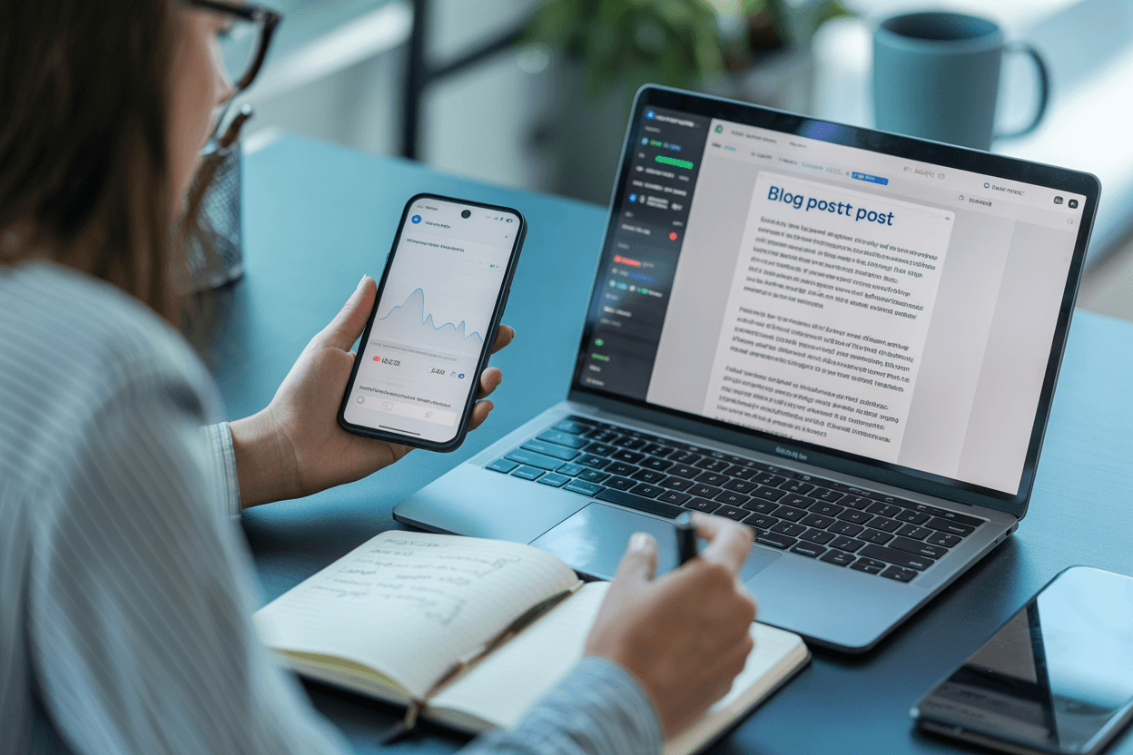 How to Write High-Quality Blog Posts Using AI: 5-Step System for Content Creators - Featured image for blog article