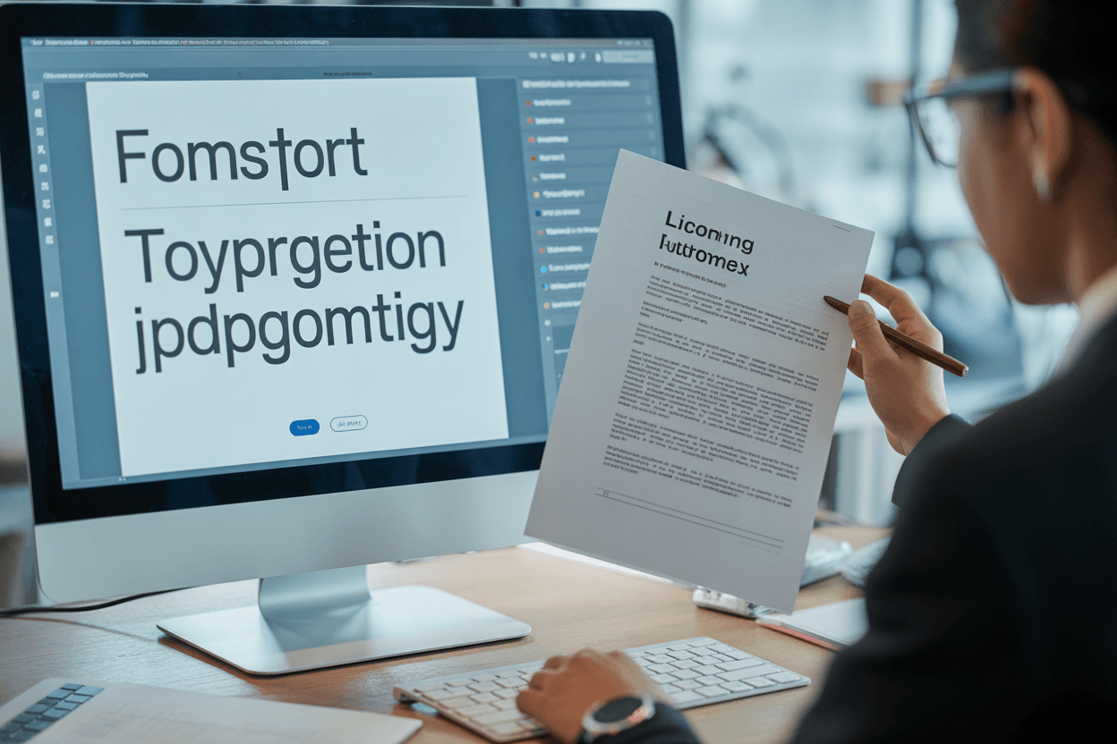 How to Legally Use Free Fonts: Compliance Tips for Designers - Featured image for blog article
