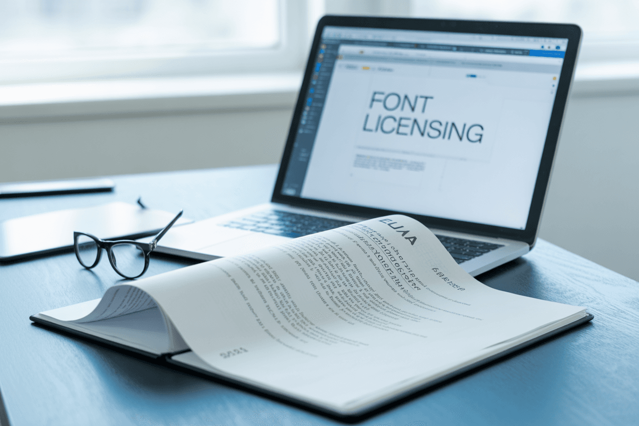 How to Use Free Fonts Legally Without Violating Copyright Laws - Featured image for blog article