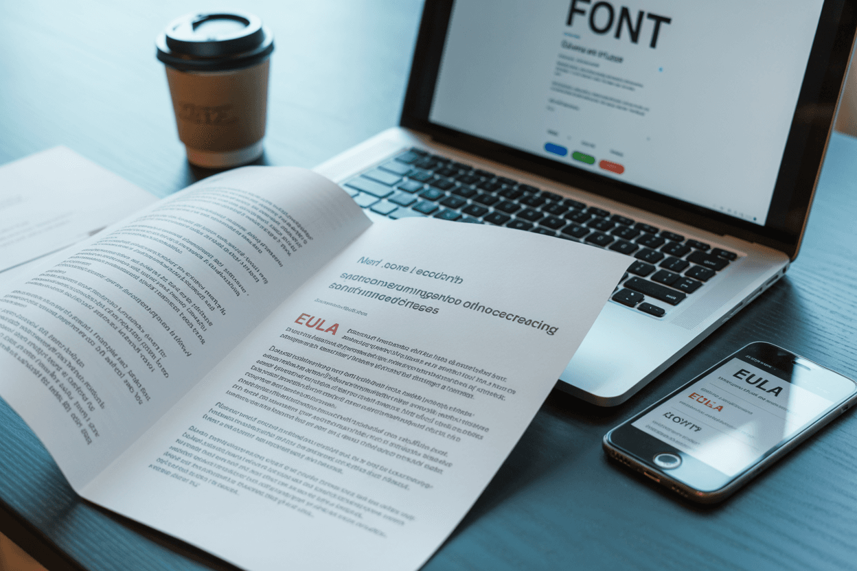 How to Use Free Fonts Legally Without Breaking Copyright Laws - Featured image for blog article