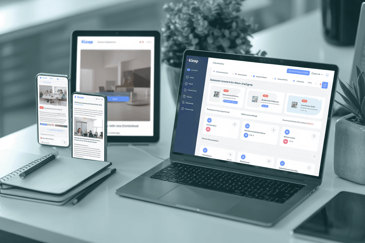 How to Build and Manage Unlimited Websites with One Kleap Account - Featured image for blog article
