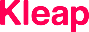 Kleap logo red